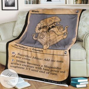 Afr 349 Mimic Magic The Gathering Mtg Blanket