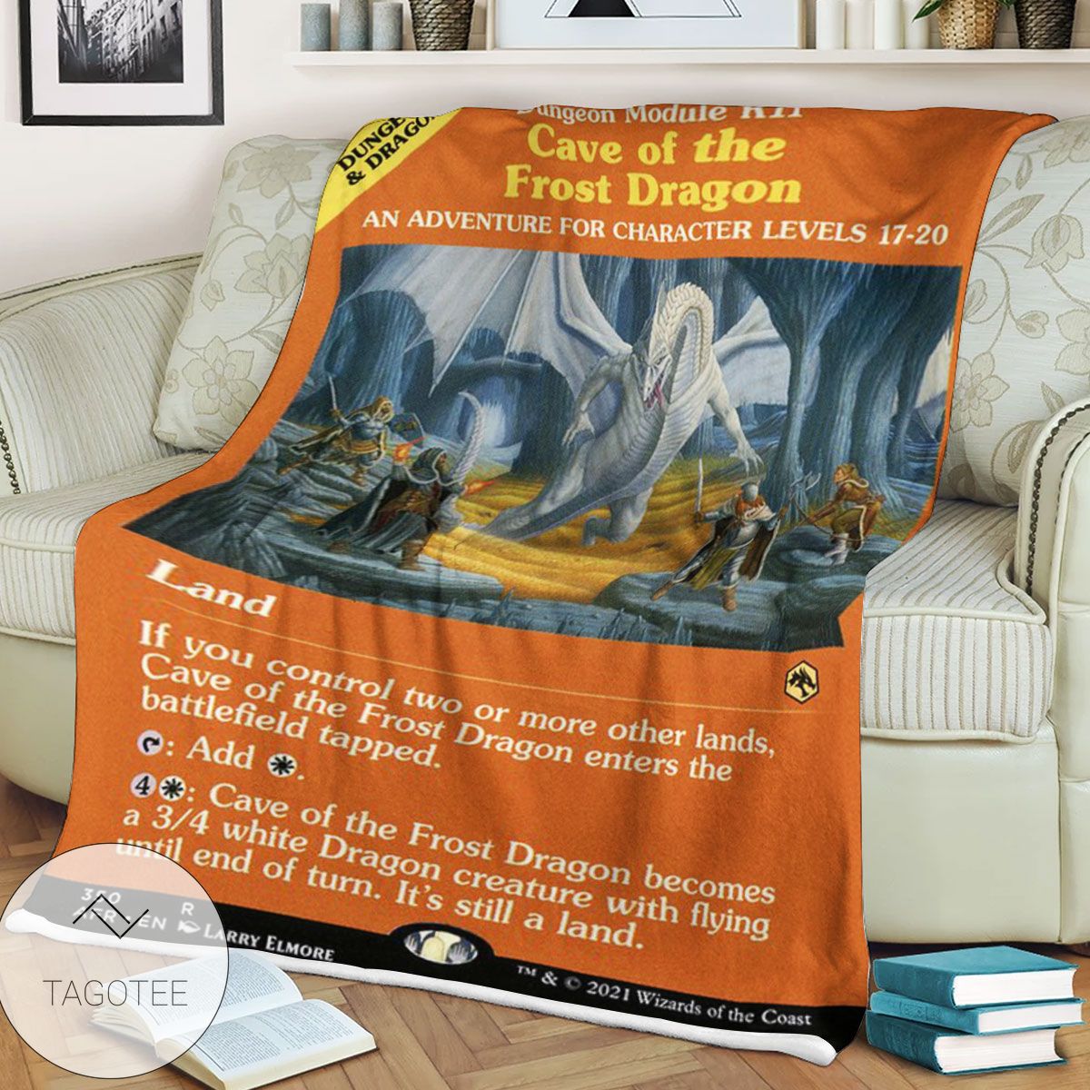 Afr 350 Cave Of The Frost Dragon Magic The Gathering Mtg Blanket Afr 350 Cave Of The Frost Dragon Magic The Gathering Mtg Blanket