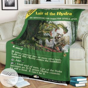 Afr 356 Lair Of The Hydra Magic The Gathering Mtg Blanket