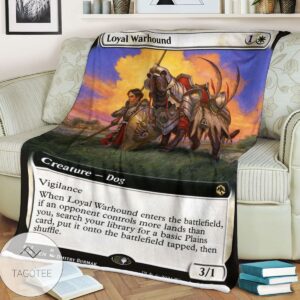 Afr 363 Loyal Warhound Magic The Gathering Mtg Blanket