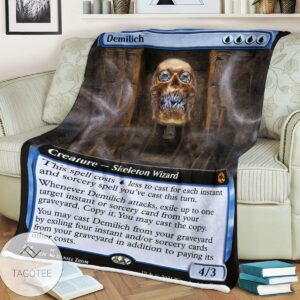 Afr 366 Demilich Magic The Gathering Mtg Blanket