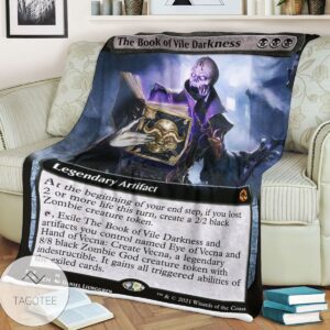 Afr 374 The Book Of Vile Darkness Magic The Gathering Mtg Blanket