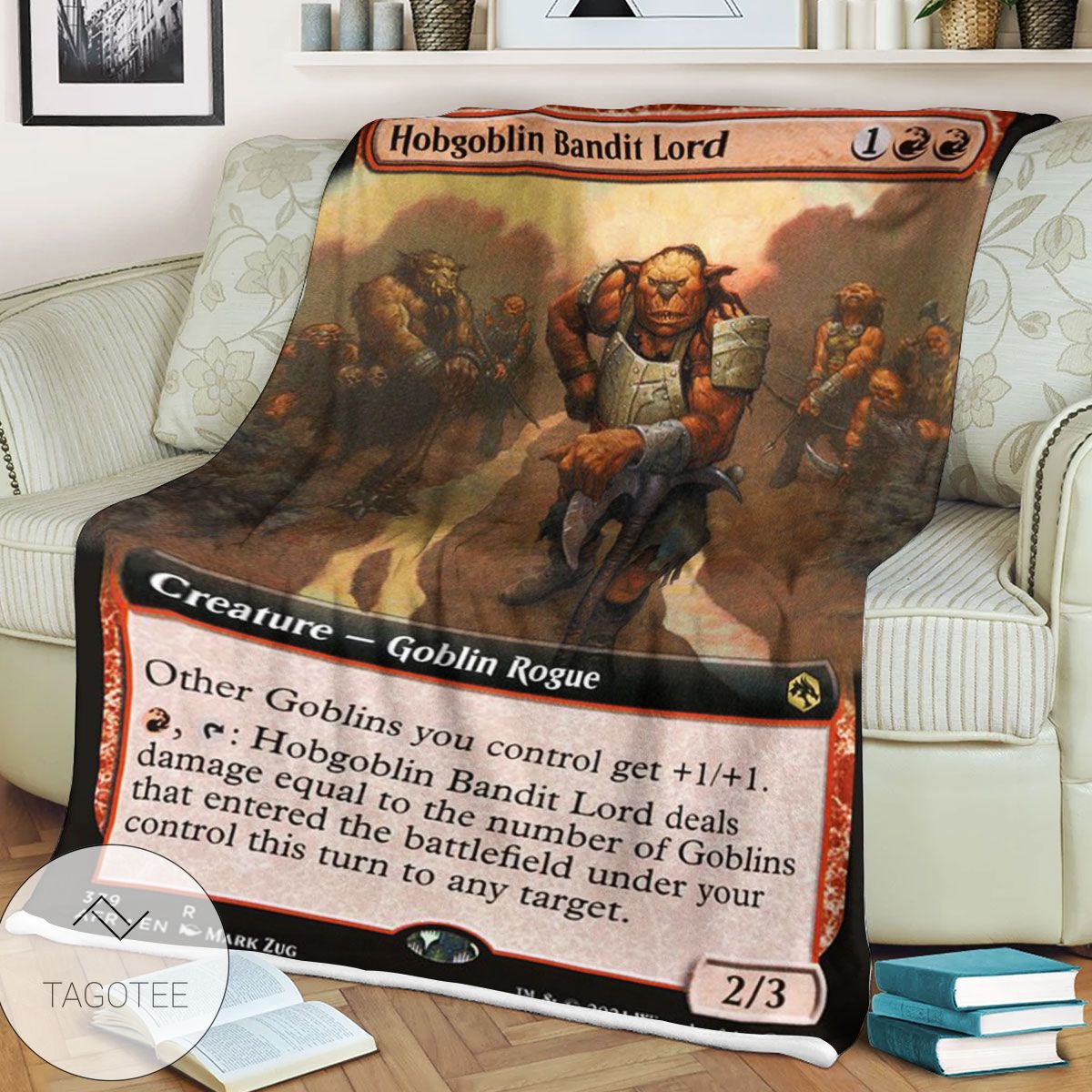 Afr 379 Hobgoblin Bandit Lord Magic The Gathering Mtg Blanket Afr 379 Hobgoblin Bandit Lord Magic The Gathering Mtg Blanket