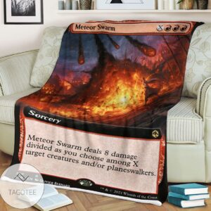 Afr 380 Meteor Swarm Magic The Gathering Mtg Blanket