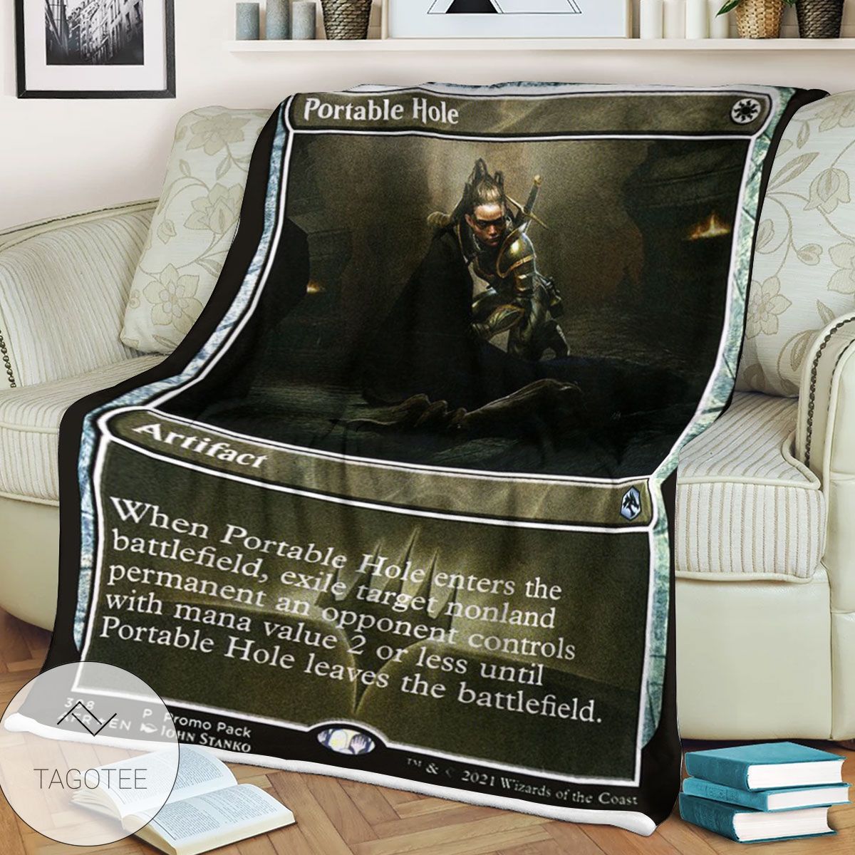 Afr 398 Portable Hole Magic The Gathering Mtg Blanket Afr 398 Portable Hole Magic The Gathering Mtg Blanket