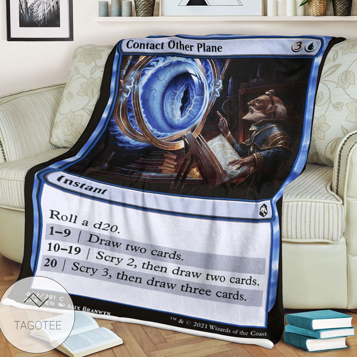 Afr 52 Contact Other Plane Magic The Gathering Mtg Blanket Afr 52 Contact Other Plane Magic The Gathering Mtg Blanket