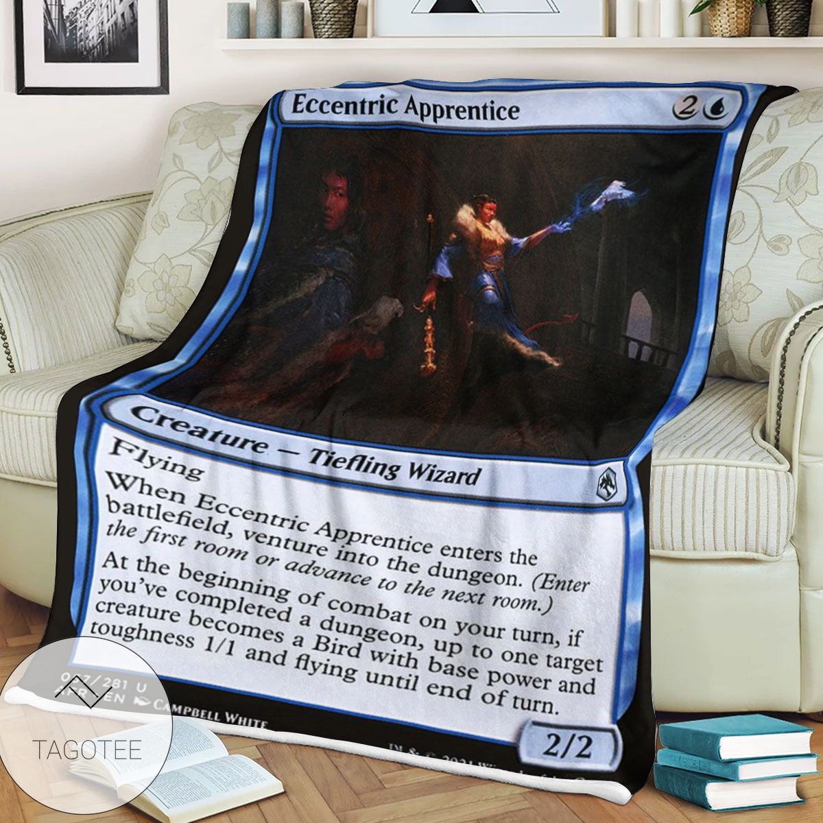 Afr 57 Eccentric Apprentice Magic The Gathering Mtg Blanket Afr 57 Eccentric Apprentice Magic The Gathering Mtg Blanket