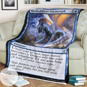 Afr 65 Mordenkainen S Polymorph Magic The Gathering Mtg Blanket