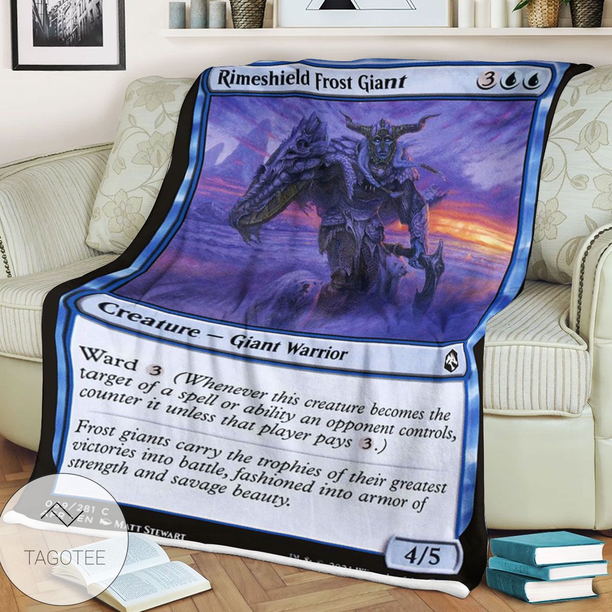 Afr 69 Rimeshield Frost Giant Magic The Gathering Mtg Blanket Afr 69 Rimeshield Frost Giant Magic The Gathering Mtg Blanket