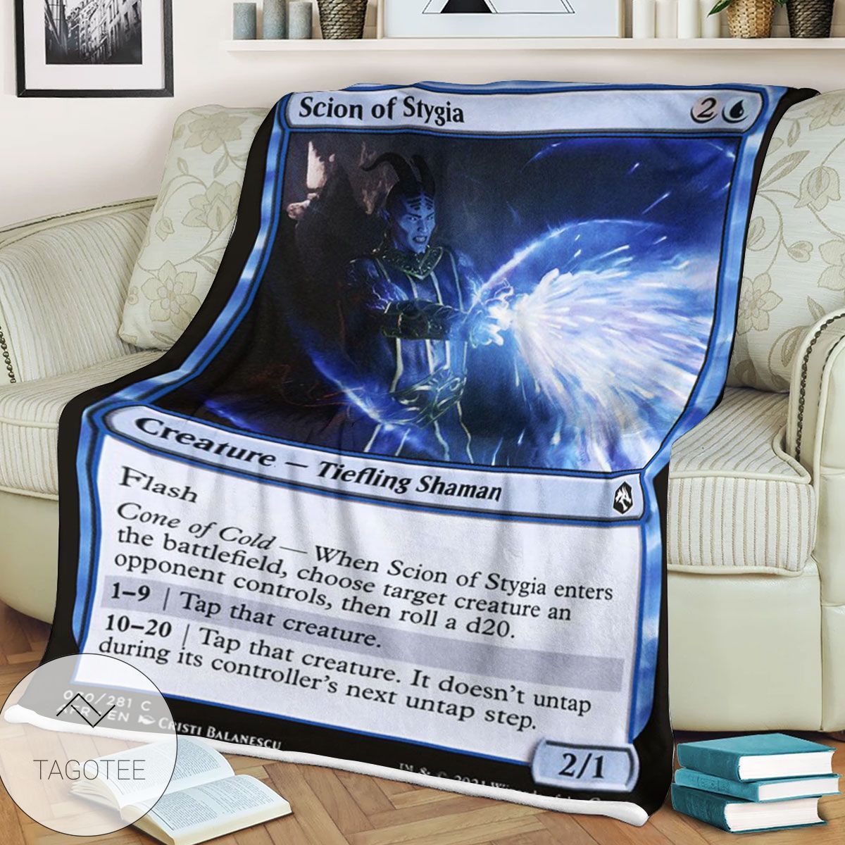 Afr 70 Scion Of Stygia Magic The Gathering Mtg Blanket Afr 70 Scion Of Stygia Magic The Gathering Mtg Blanket