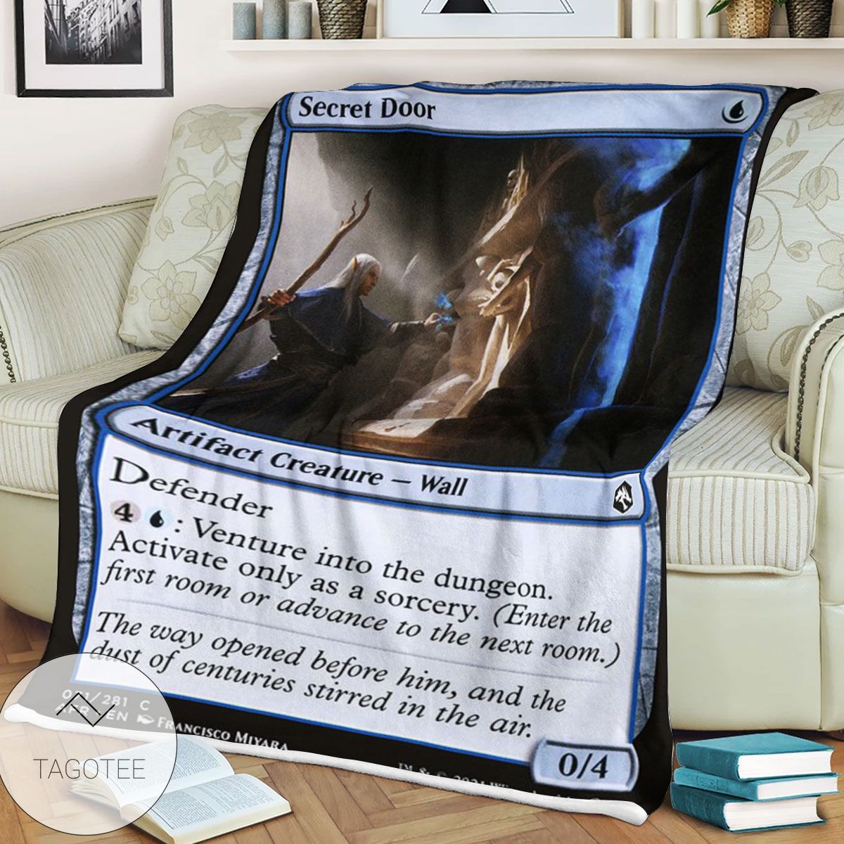 Afr 71 Secret Door Magic The Gathering Mtg Blanket Afr 71 Secret Door Magic The Gathering Mtg Blanket