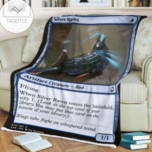 Afr 74 Silver Raven Mtg Blanket