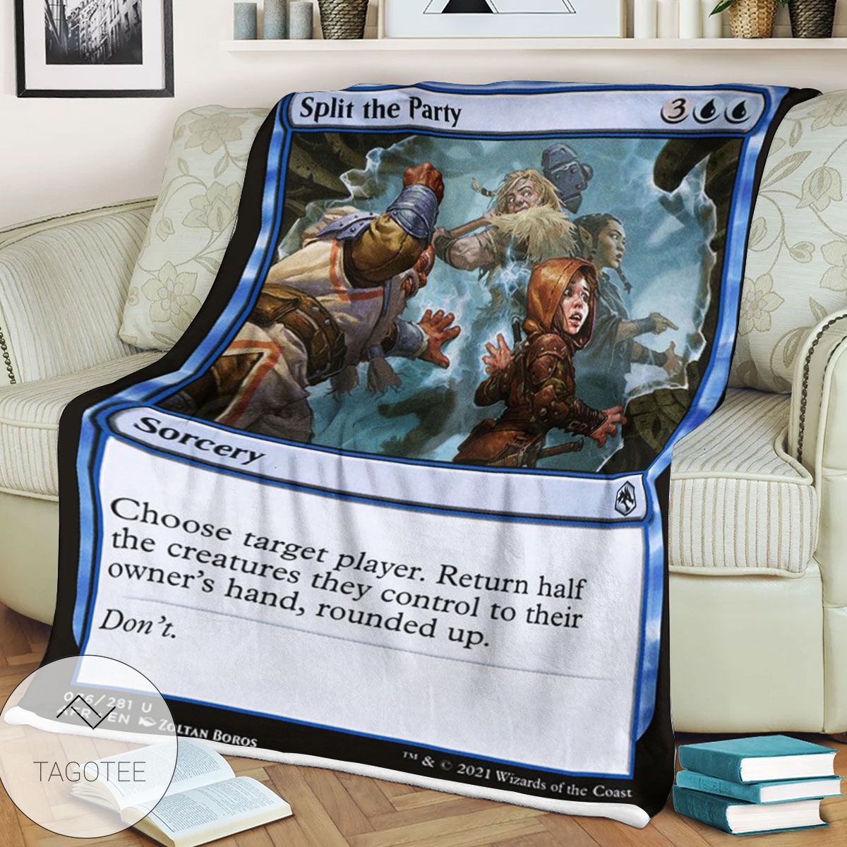Afr 76 Split The Party Magic The Gathering Mtg Blanket Afr 76 Split The Party Magic The Gathering Mtg Blanket