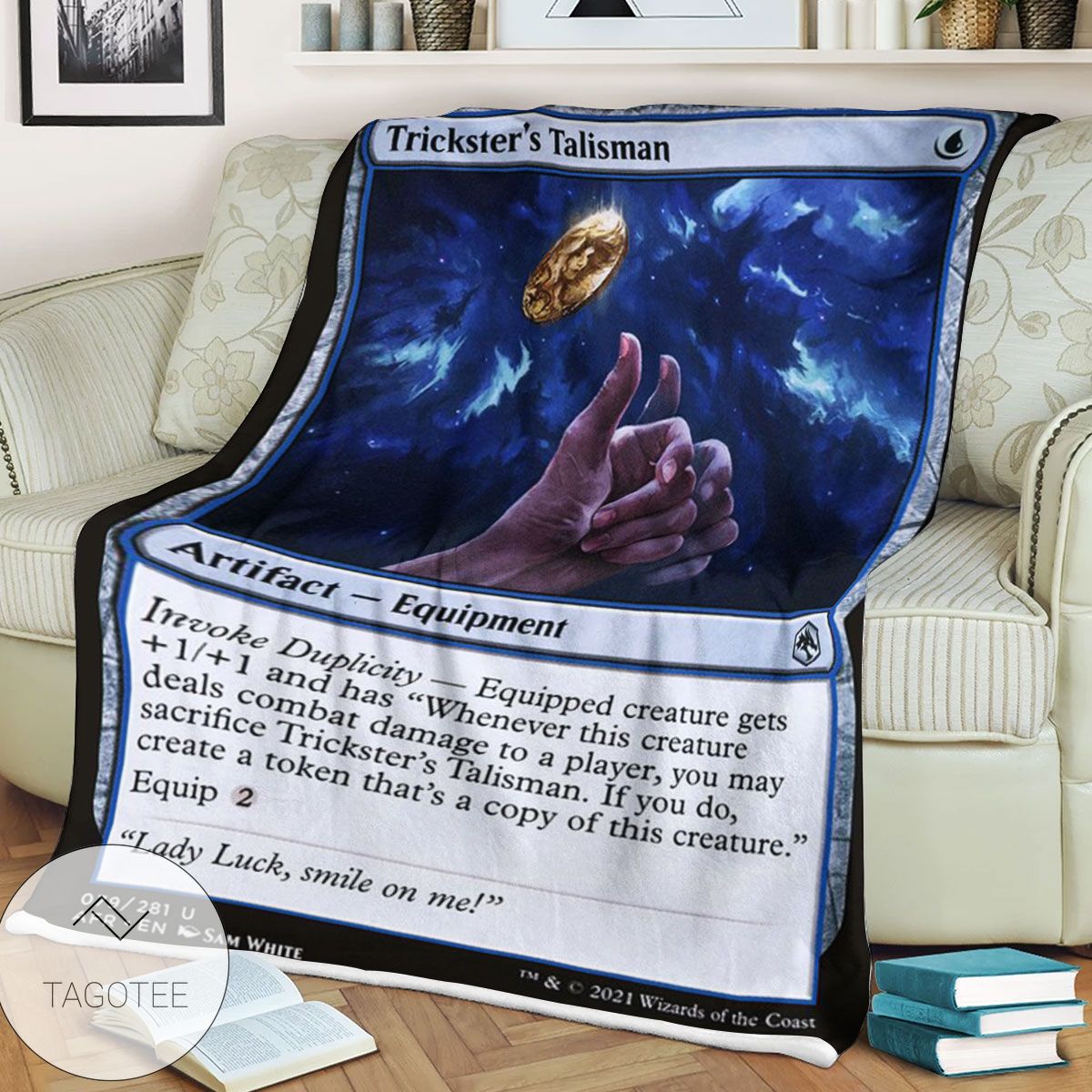 Afr 79 Trickster S Talisman Magic The Gathering Mtg Blanket Afr 79 Trickster S Talisman Magic The Gathering Mtg Blanket