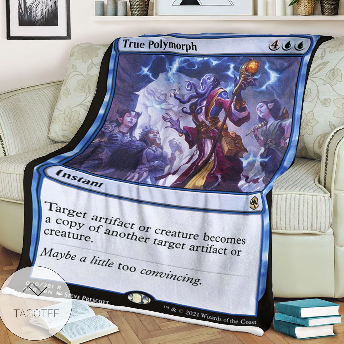 Afr 80 True Polymorph Magic The Gathering Mtg Blanket Afr 80 True Polymorph Magic The Gathering Mtg Blanket