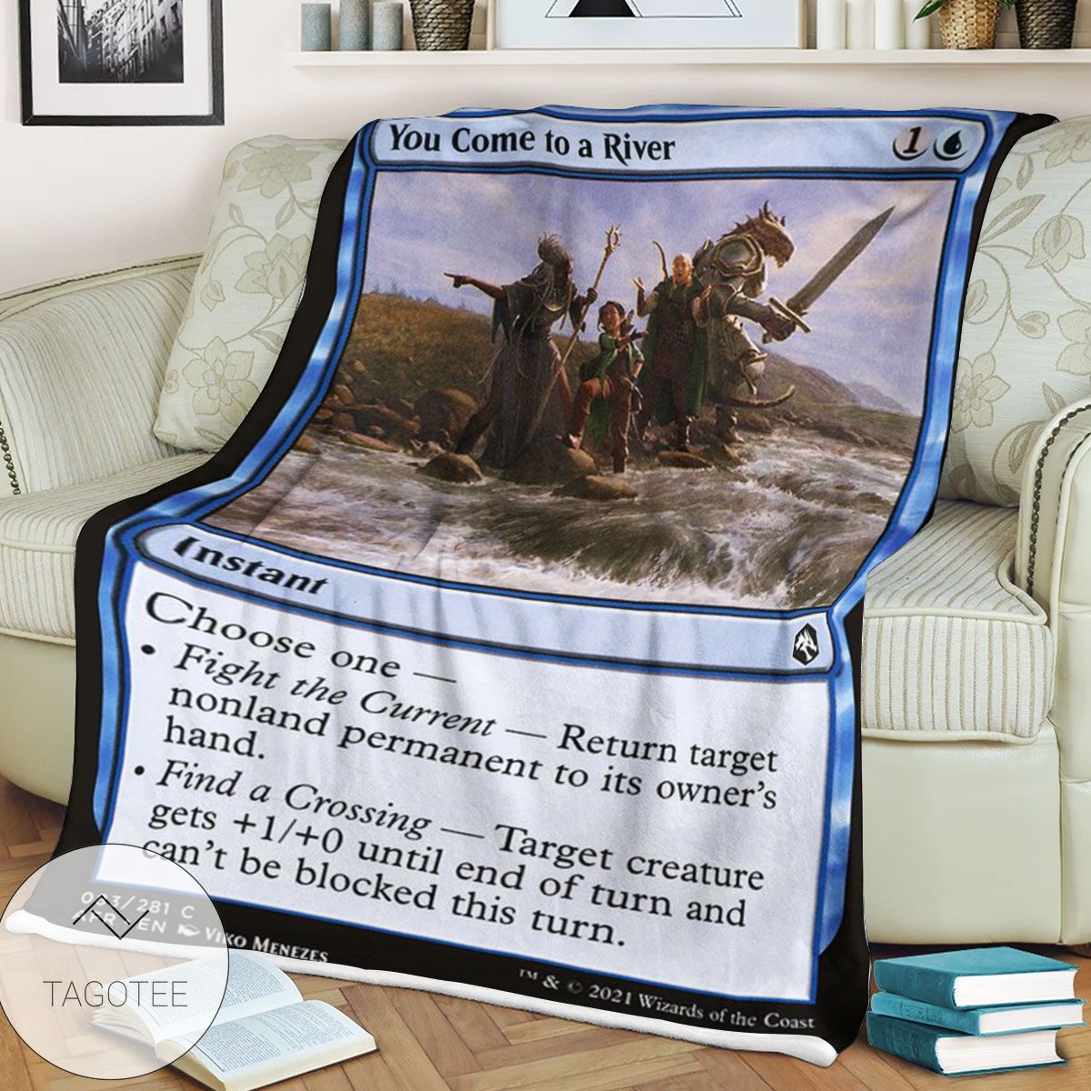 Afr 83 You Come To A River Magic The Gathering Mtg Blanket Afr 83 You Come To A River Magic The Gathering Mtg Blanket
