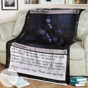 Afr 94 Deadly Dispute Magic The Gathering Mtg Blanket