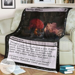 Afr 97 Devour Intellect Magic The Gathering Mtg Blanket
