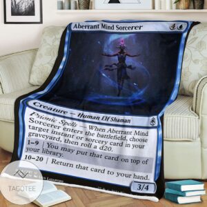 Afr Aberrant Mind Sorcerer Magic The Gathering Mtg Blanket