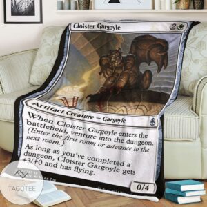 Afr Cloister Gargoyle Magic The Gathering Mtg Blanket