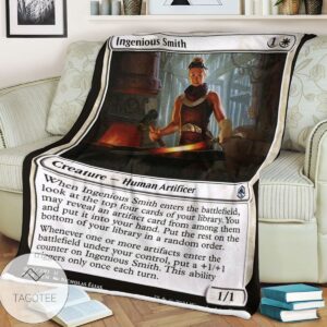 Afr Ingenious Smith Magic The Gathering Mtg Blanket