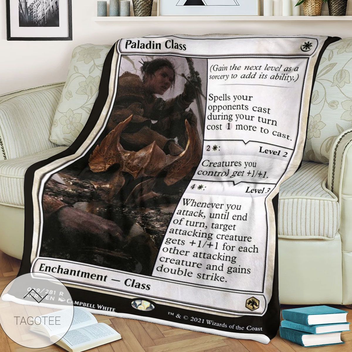 Afr Paladin Class Magic The Gathering Mtg Blanket Afr Paladin Class Magic The Gathering Mtg Blanket