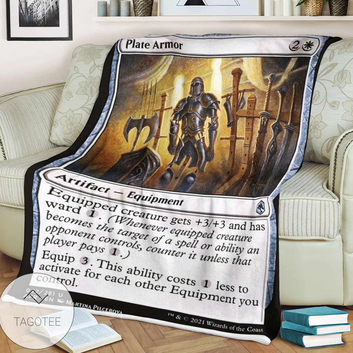 Afr Plate Armor Magic The Gathering Mtg Blanket Afr Plate Armor Magic The Gathering Mtg Blanket