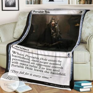 Afr Portable Hole Magic The Gathering Mtg Blanket