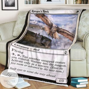 Afr Rangers Hawk Magic The Gathering Mtg Blanket