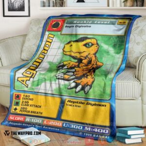 Agumon Soft Blanket 2