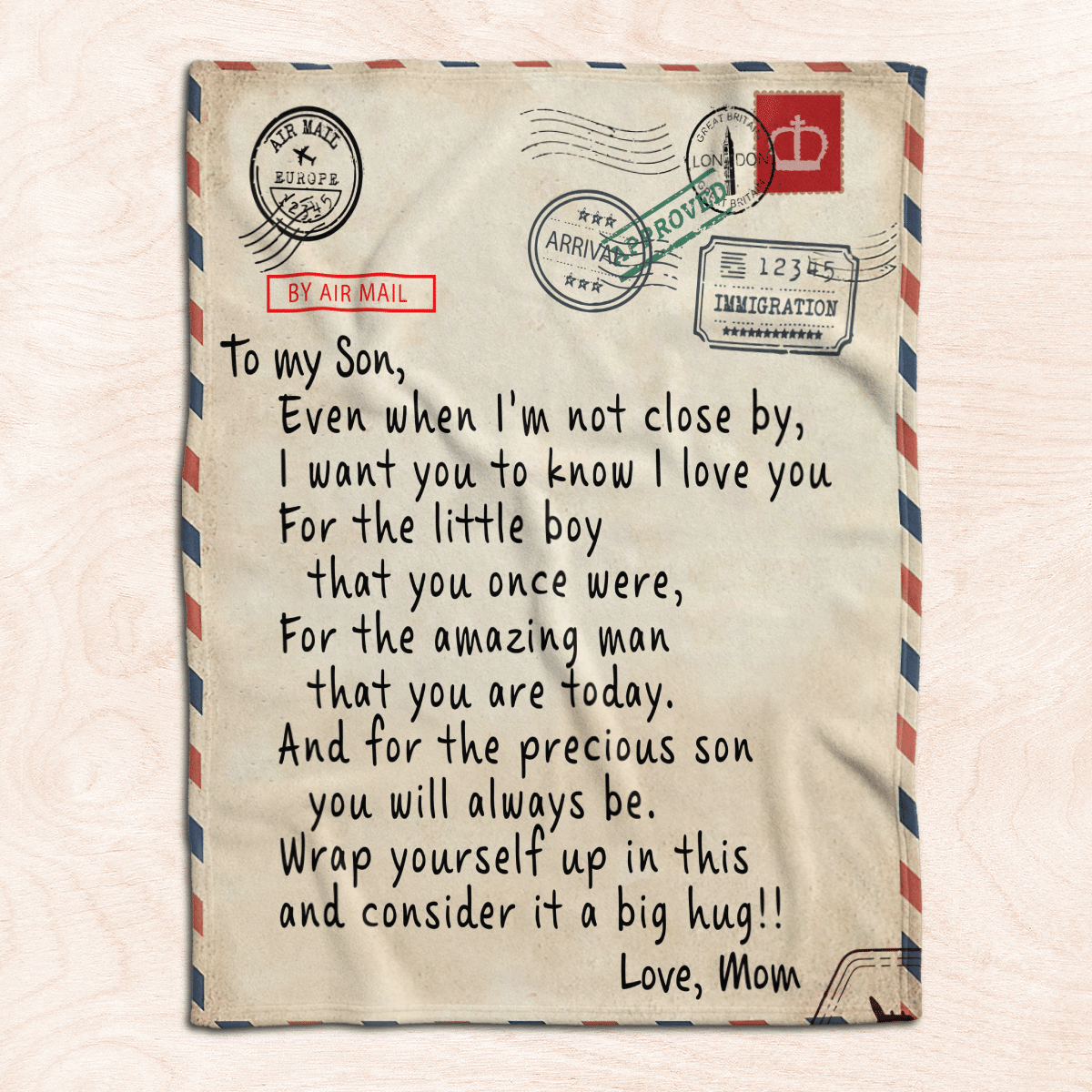Airmail-From-Mom-To-My-Son-Blanket-1