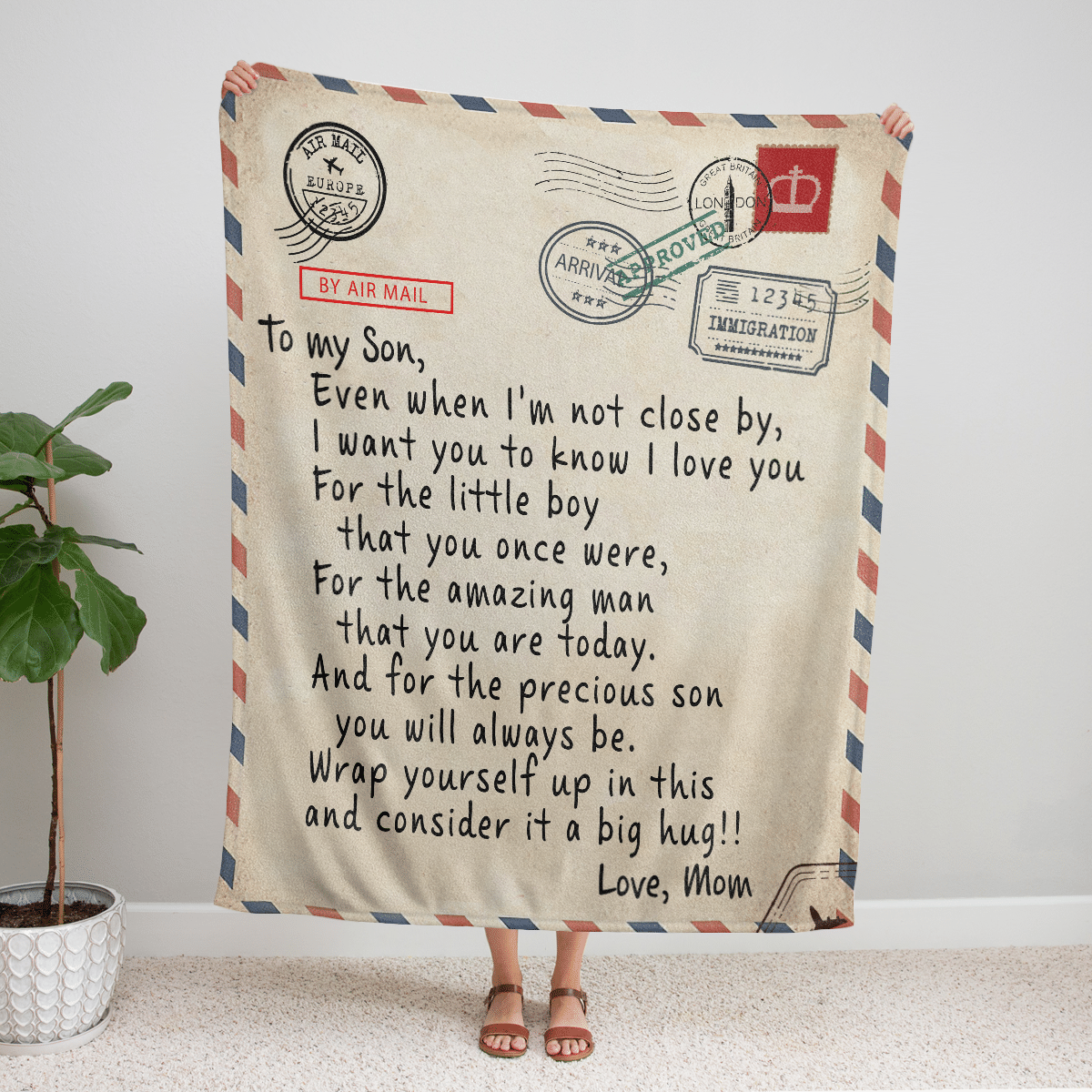Airmail-From-Mom-To-My-Son-Blanket-4
