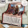 Akh 125 Combat Celebrant Mtg Game Magic The Gathering Fleece Blanket