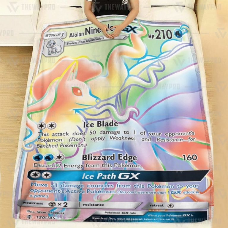 Alolan-Ninetales-Gx-Guardians-Rising-Pokemon-Blanket-2