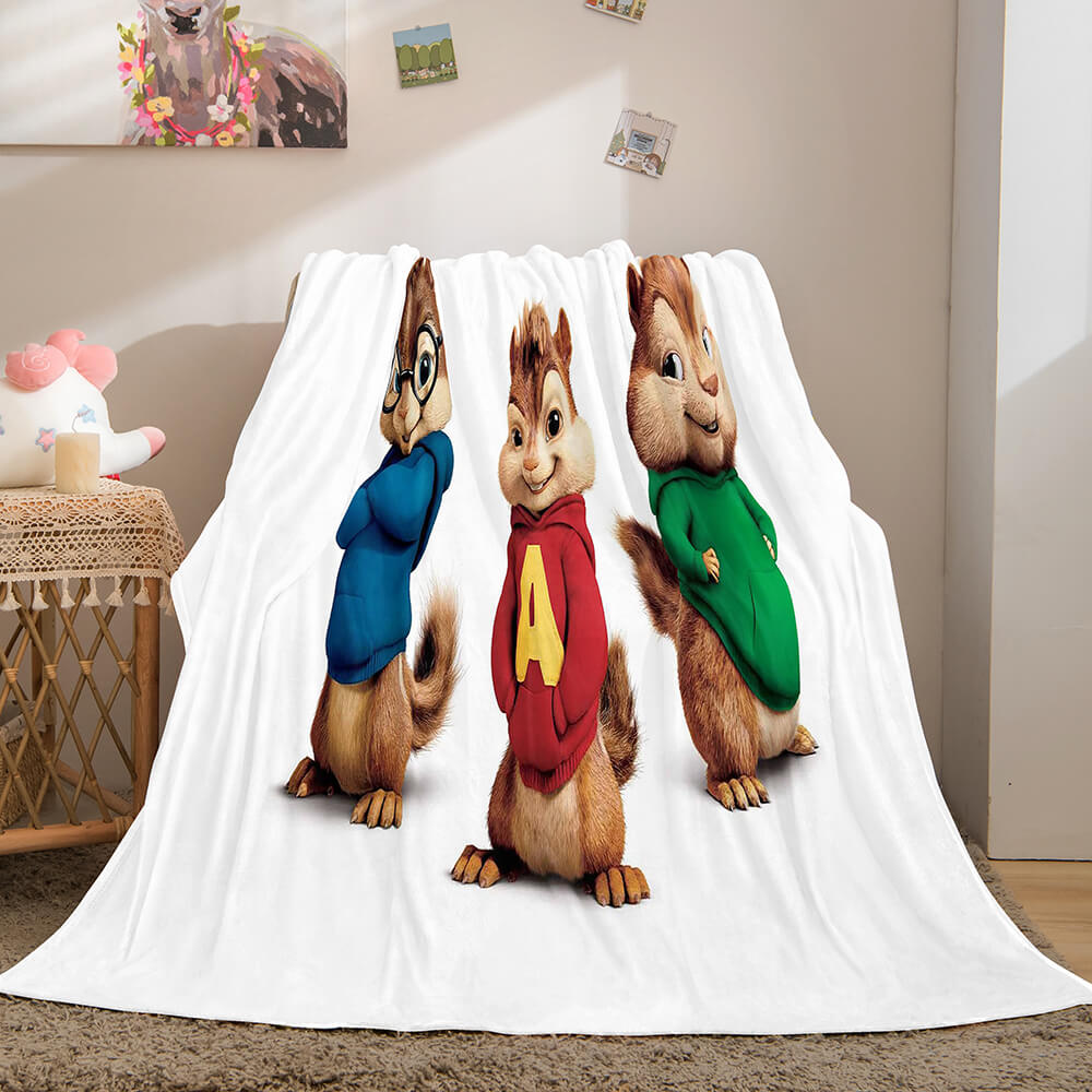 Alvin and the Chipmunks Cosplay Blanket 789 Alvin and the Chipmunks Cosplay Blanket 789