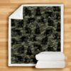 American Cocker Spaniel Camo Blanket