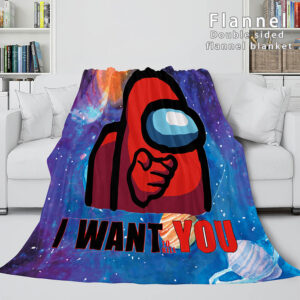 Among Us Soft Blanket 747