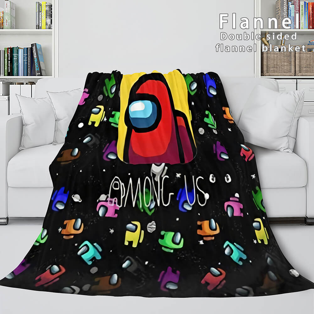 Among Us Soft Blanket 454 Among Us Soft Blanket 454