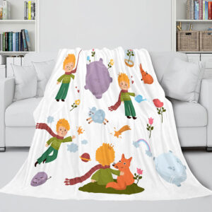Animal Flower Soft Blanket 939