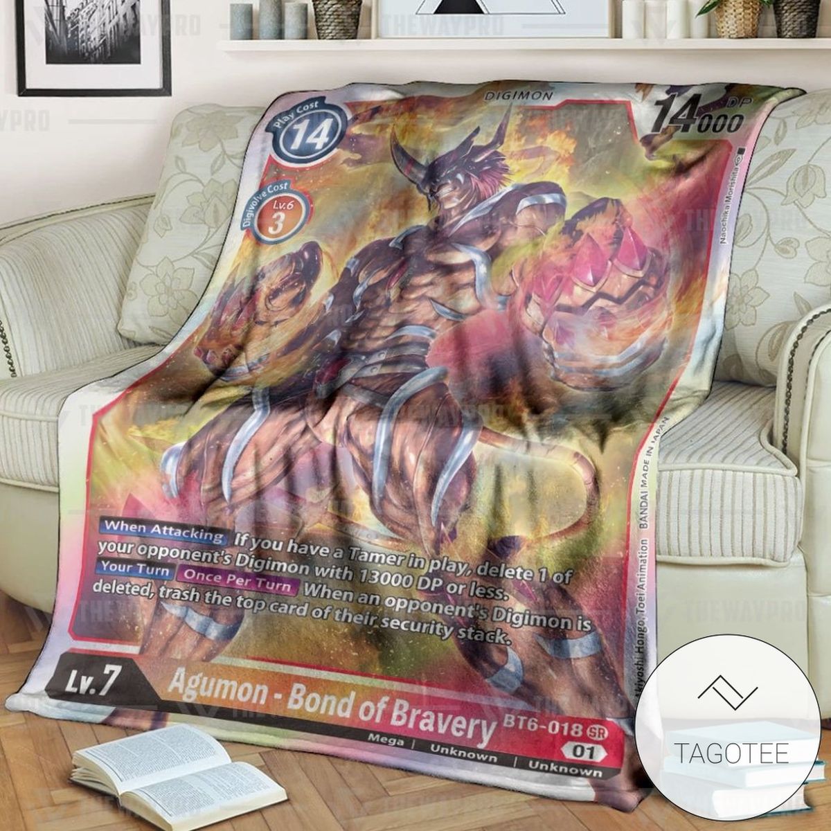 Anime Digimon Agumon Bond Of Bravery Custom Soft Blanket Anime Digimon Agumon Bond Of Bravery Custom Soft Blanket