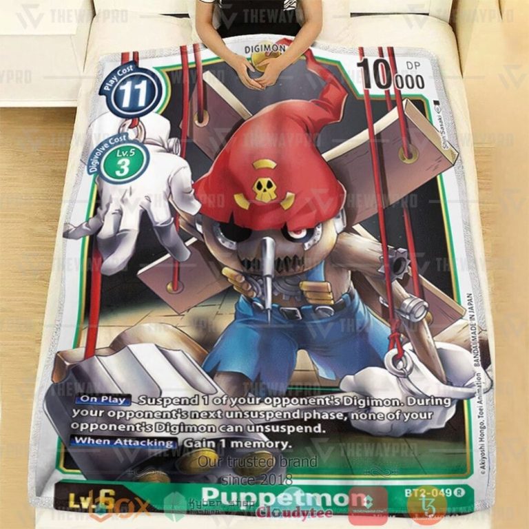 Anime-Digimon-Puppetmon-Custom-Soft-Blanket-1
