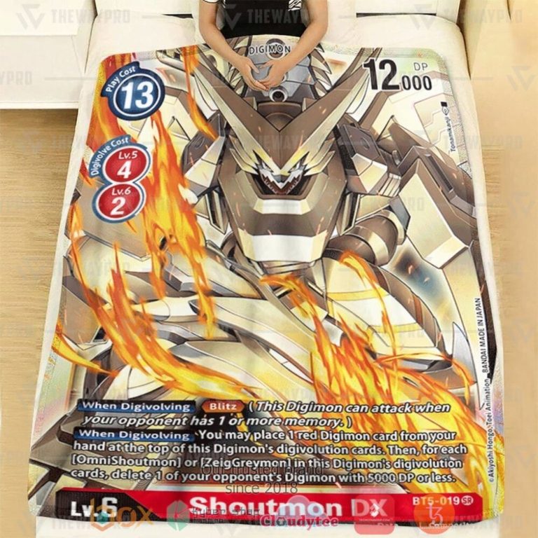 Anime-Digimon-Shoutmon-Dx-Custom-Soft-Blanket-1-1