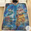 Anime Dragon Ball Son Goku Vegeta Apex Of Power Soft Blanket