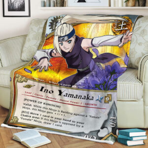 Anime Naruto Ino Blanket