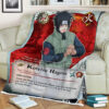 Anime Naruto Kotetsu Hagane Sherpa Blanket