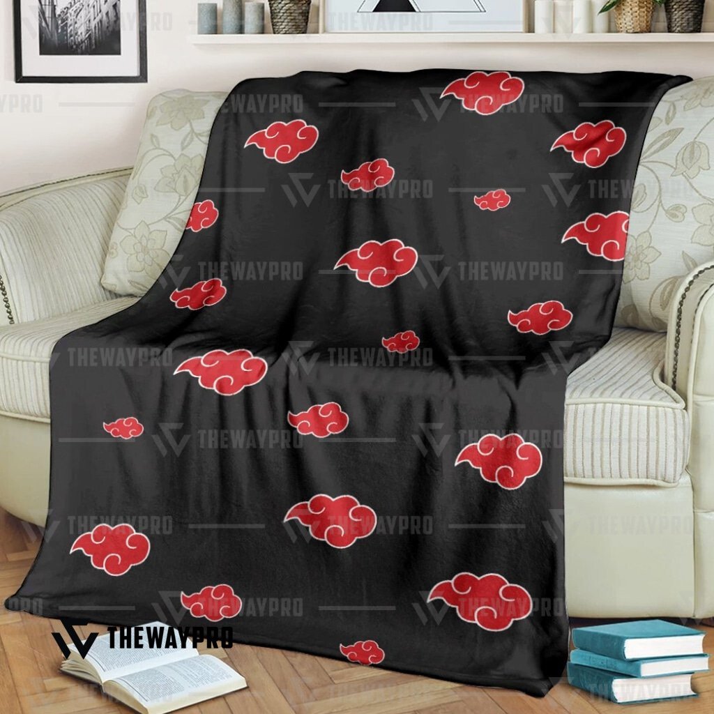 Anime Naruto Shippuden Akatsuki Group Blanket Anime Naruto Shippuden Akatsuki Group Blanket