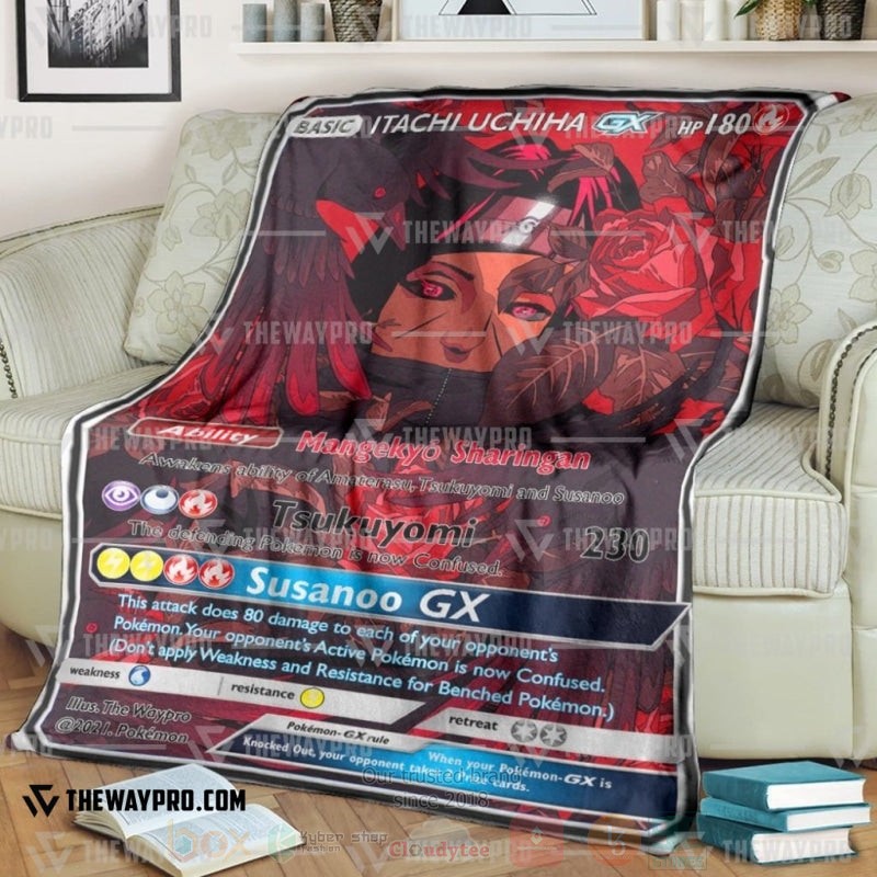 Anime Naruto Shippuden Itachi Uchiha Red Blanket Anime Naruto Shippuden Itachi Uchiha Red Blanket