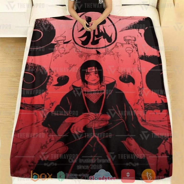 Anime-Naruto-Shippuden-Itachi-Uchiha-Soft-Blanket-1