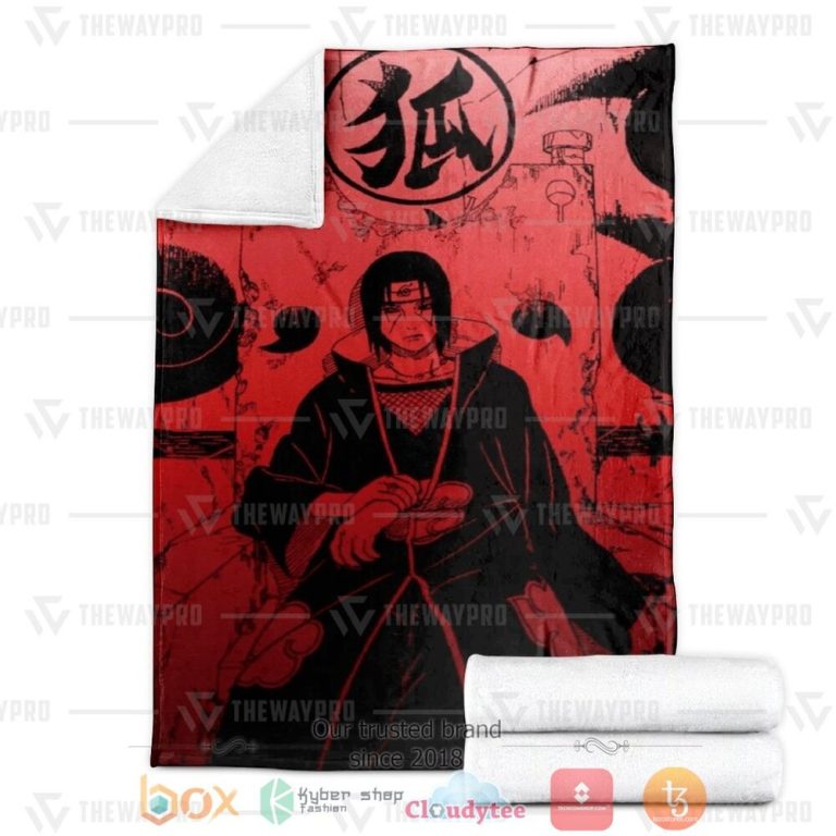 Anime-Naruto-Shippuden-Itachi-Uchiha-Soft-Blanket-2