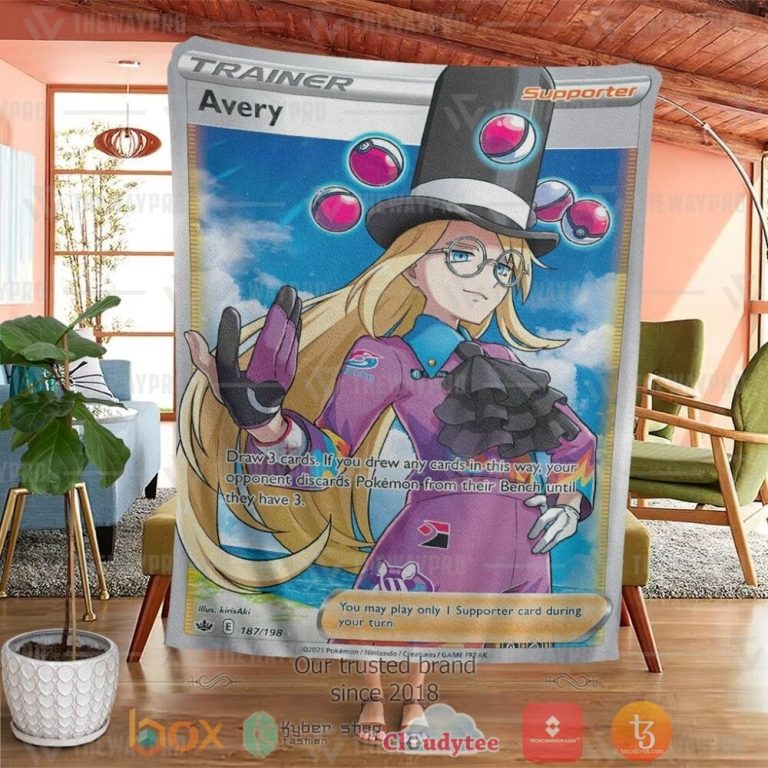 Anime-Pkm-Avery-Trainer-Custom-Soft-Blanket-3